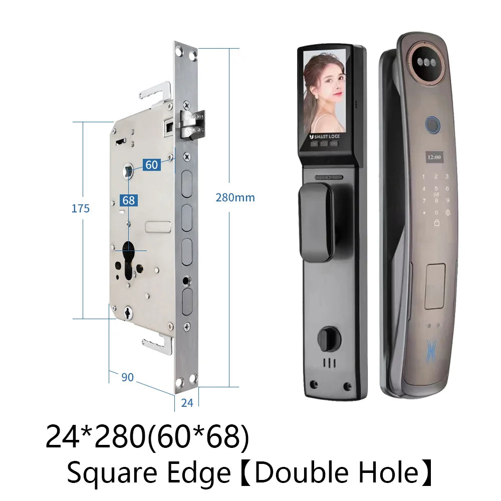 Low-Price Sales are Limited NEW Arrivals 3D Face Recognition Bluetooth Wi-Fi APP Control Intelligence Door Lock Biometric Fingerprint Smart Keyless Access Password IC Card Smart Life Home Security Supplies