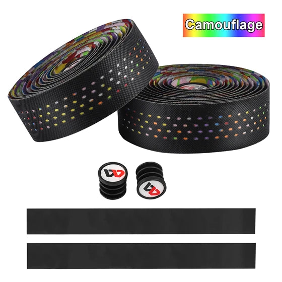 NEW Arrivals West Biking Bicycle Handlebar Tape 1 Pair Anti-slip EVA Soft Bike Hand Bar Tapes Shock Absorption Unique Tapes Bike Accessories