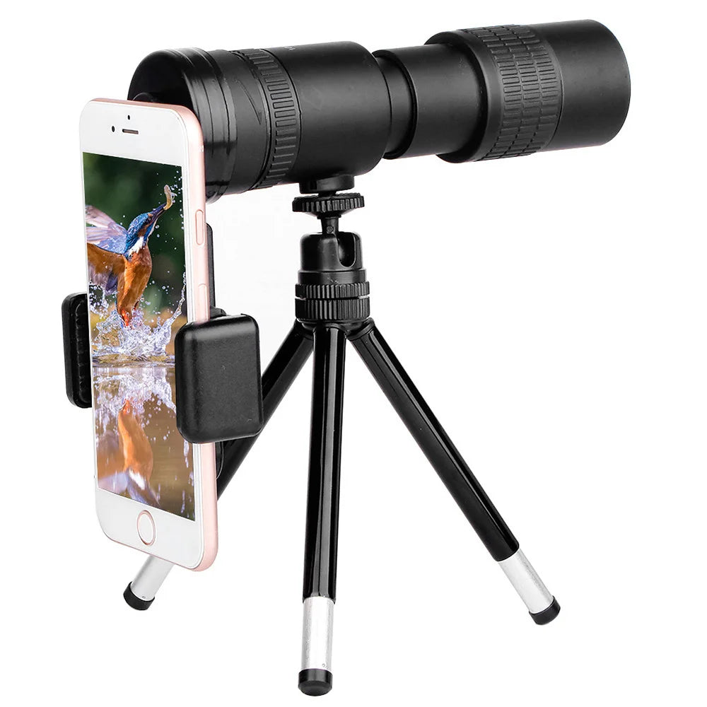 NEW Arrivals 10-300x40 Professional Zoom Telescope HD 4K Portable Strong Binoculars Long Range Professional Monocular -Prisms Stretch Rotating Zoom For Hunting Camping