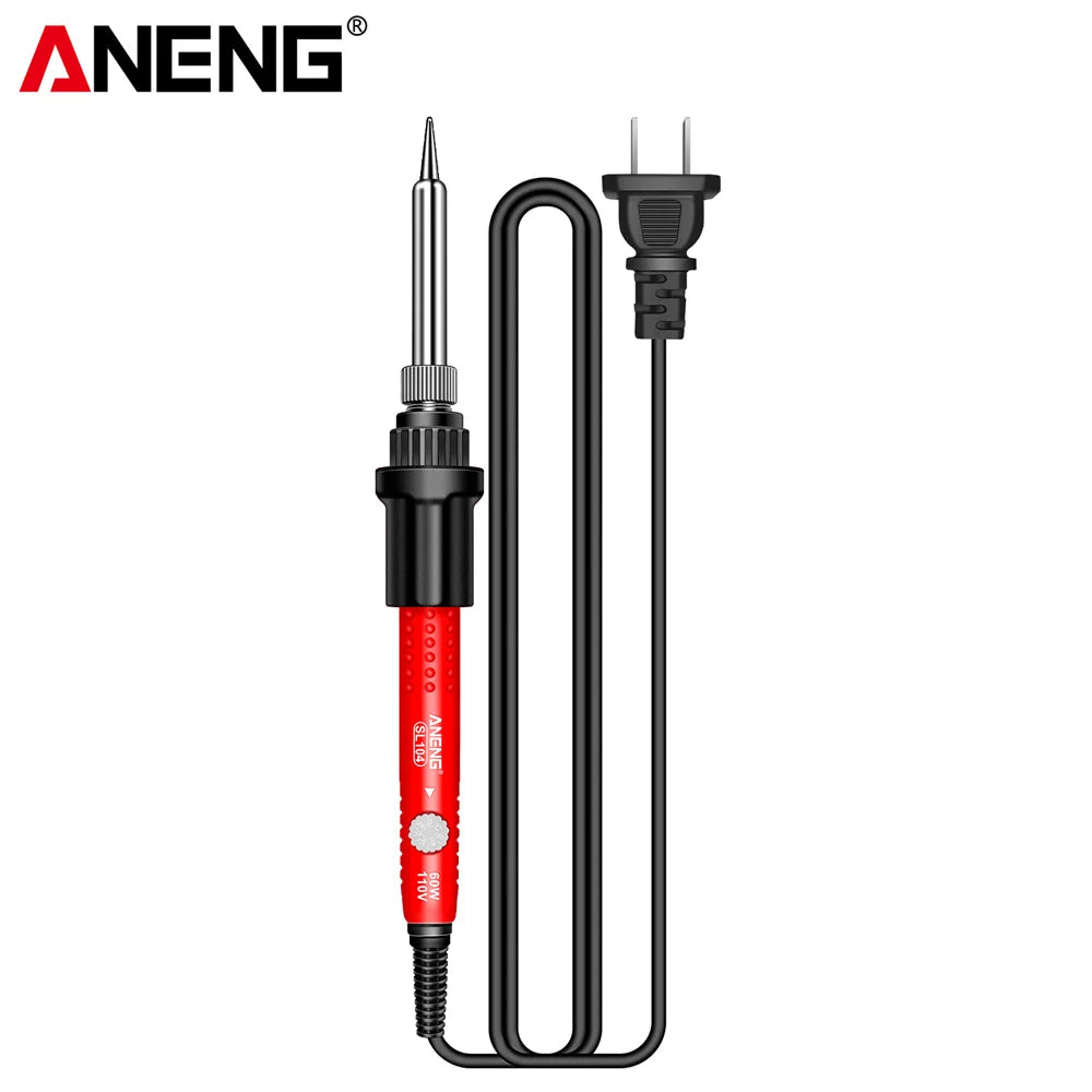 NEW Arrivals Electric Soldering Iron SL105 Digital Display Adjustable Temperature SL104 Adjustment Knob Portable Kit Weld Solder Repair