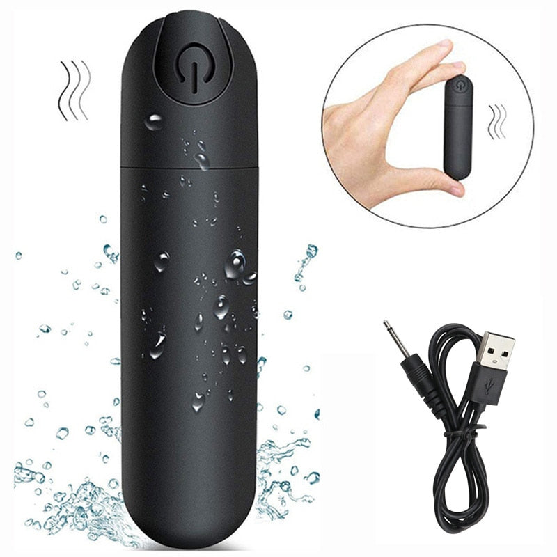 Vibrating Remote Control Powerful Mini Bullet 10 Modes for Women Clitoris Stimulator Dildo Adult Sex Toy Anal Massage Vibrator