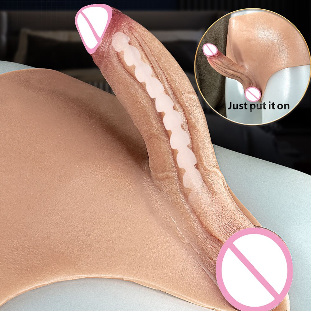 New Silicone Pegging Strapon Dildo for Women and Men Penis Pants Masturbators Penis Realistic Dildos Women Lesbians Adults 18+