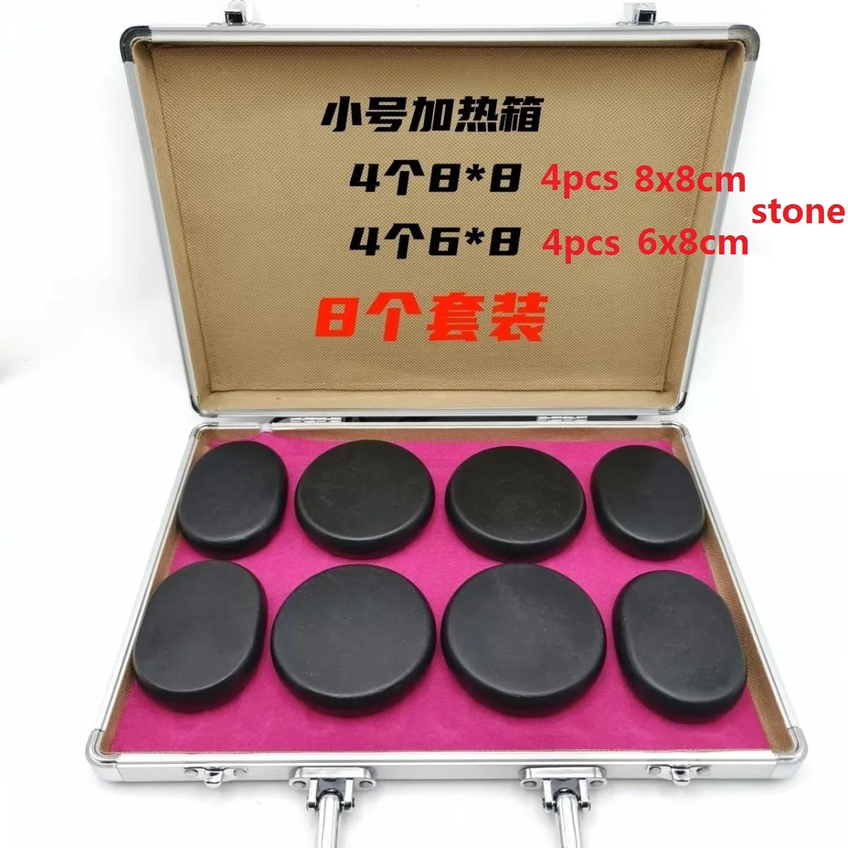 NEW Hot Lava Stone Korean Massage Set Professional Heating Box with Temperature Adjustment ,Professional Spa Massage Tools, Relieve Tension and Muscle Pain Treatment Full Body Healing