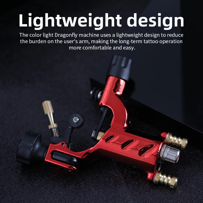 YILONG Rotary Tattoo Machine Tattoo Dragonfly Rotary Tattoo Machine Shader And Liner Tattoo Motor Gun Kits Supply for Artists