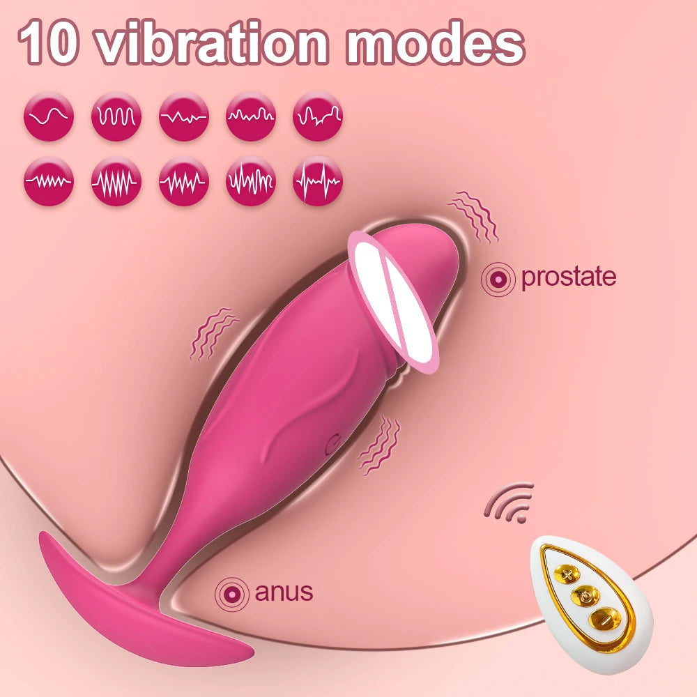 Powerful Dildo Vibrator Prostate Massager Anal Plug Women G-Spot Female Clitoral Stimulator Masturbation Sex Toy Adult Products