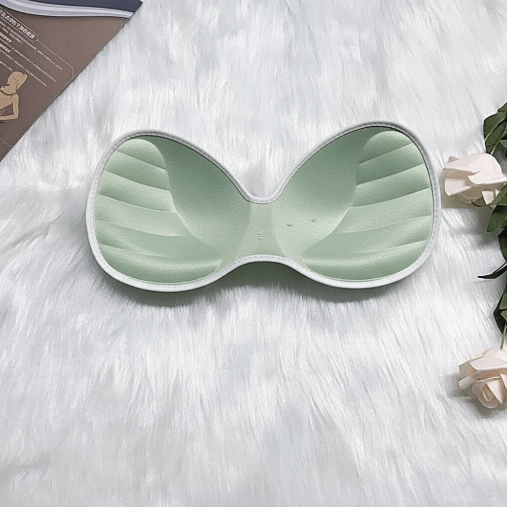 5 Colors High Quality Thick Bra Pads Removable Breathable Push Up Bra Pads Seamless Sponge Padded Women Underwear Accessories