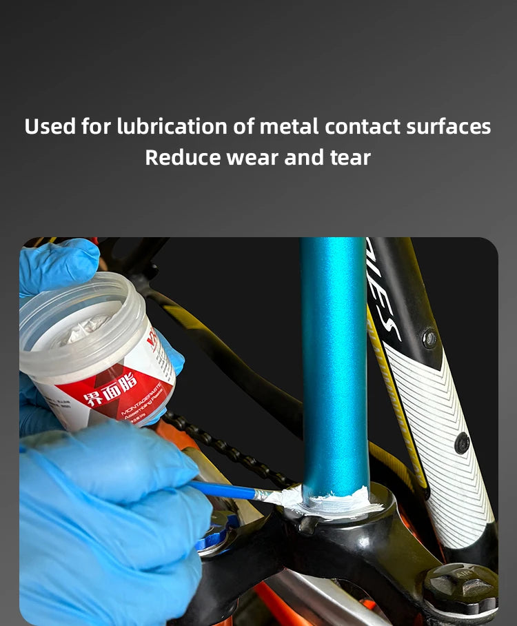 NEW Arrivals Korean Top Quality VXM Bicycle Tower Base Hub Shaft Anti Abnormal Noises Lubricant Bike Maintenance Grease Cycling Repair Assembly Interface Pastes Cycling Accessories