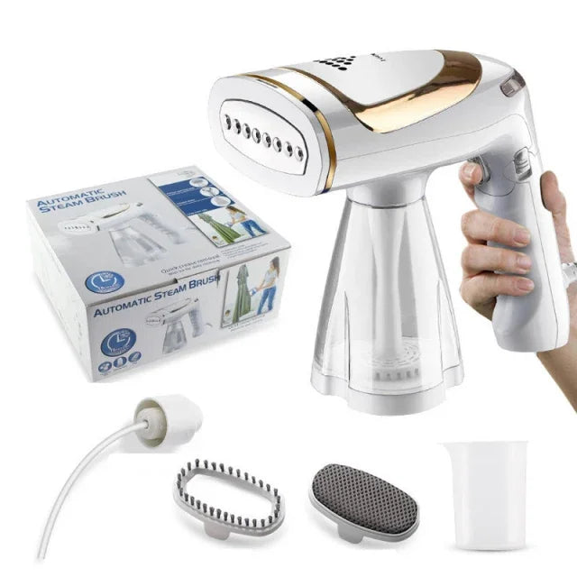 NEW UK/US/EU/AUS Plug Handheld Garment Steamer for Clothes 1600W Powerful Electric Steam Iron Foldable Portable Traveling Clothes Steamer Home Travel Hotels Clothing