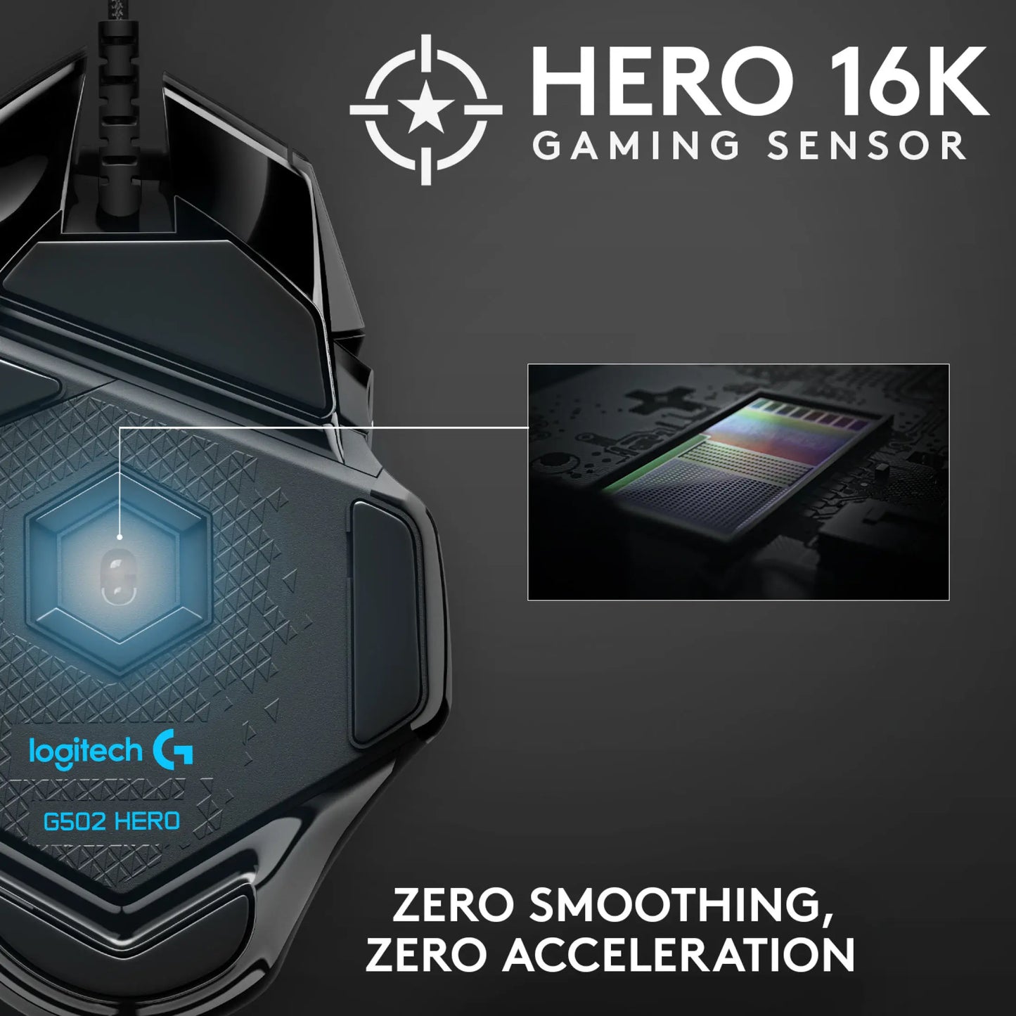 100% Original Logitech G502 SE Hero Master Wired Gaming Mouse 502 E-Sports Machinery Eat Chicken Macro CS Programming Peripheral