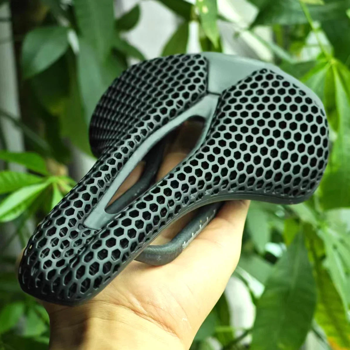 NEW Arrivals 3D Printing Bicycle Carbon Fiber Saddle Ultra Light Highway MTB Racing Saddle Bicycle Cushion Bicycle Seat Accessories