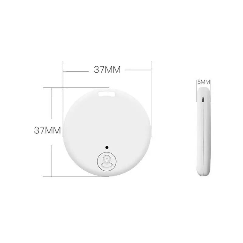 Dogs Cats Pets Mini GPS Locator Anti-Lost Alarm Wallet Keychain Smart Tag Bluetooth-Compatible Tracer Keychain Tracker Key Finder