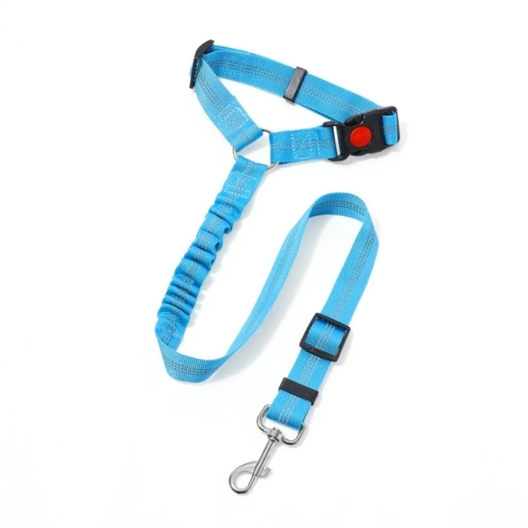 NEW Arrivals 8 Colors Pet Products Car Seat Belt Dog Leash with Buffer Elastic Reflective Safety Rope Leash Dog Security Rope Pets Supplies