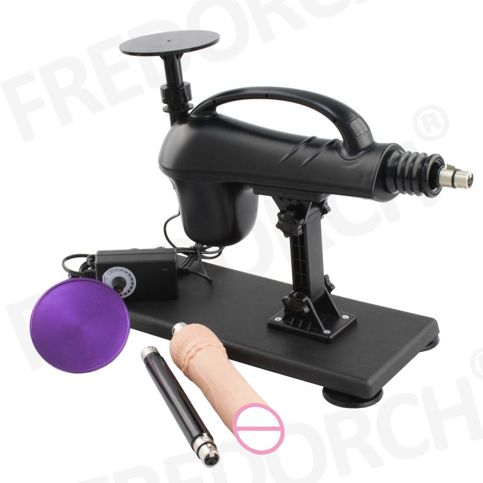 Fredorch New Automatic Sex Machine Sex Toys,Thrusting Machines for Men Women,Love Machine Device Gun with 3XLR dildo Attachments