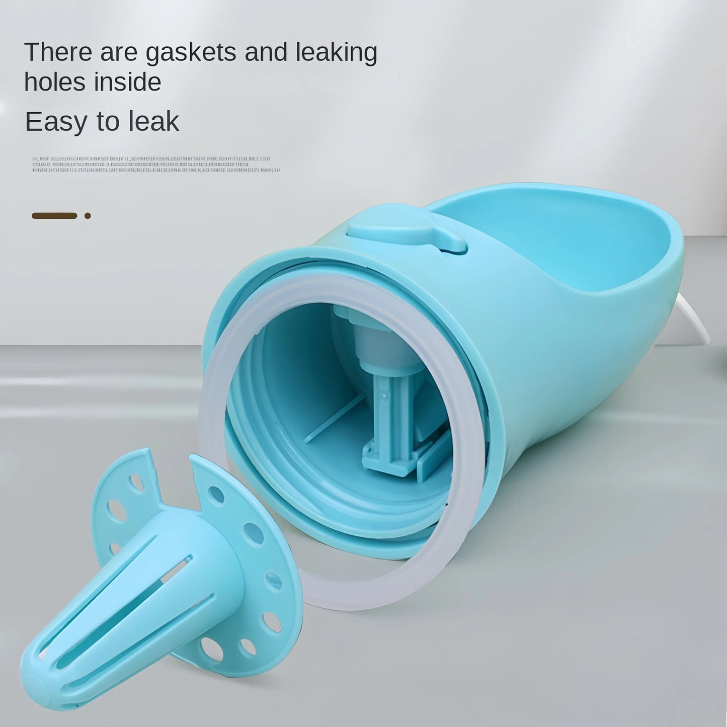 NEW Arrivals 2 in 1 Set 350/550ml Portable Food Grade Material Dog Cat Outdoor Hiking Running Travel Pet Water Cup Bottle With Food Dispenser Water Bottle for Dogs Cats Pets Supplies