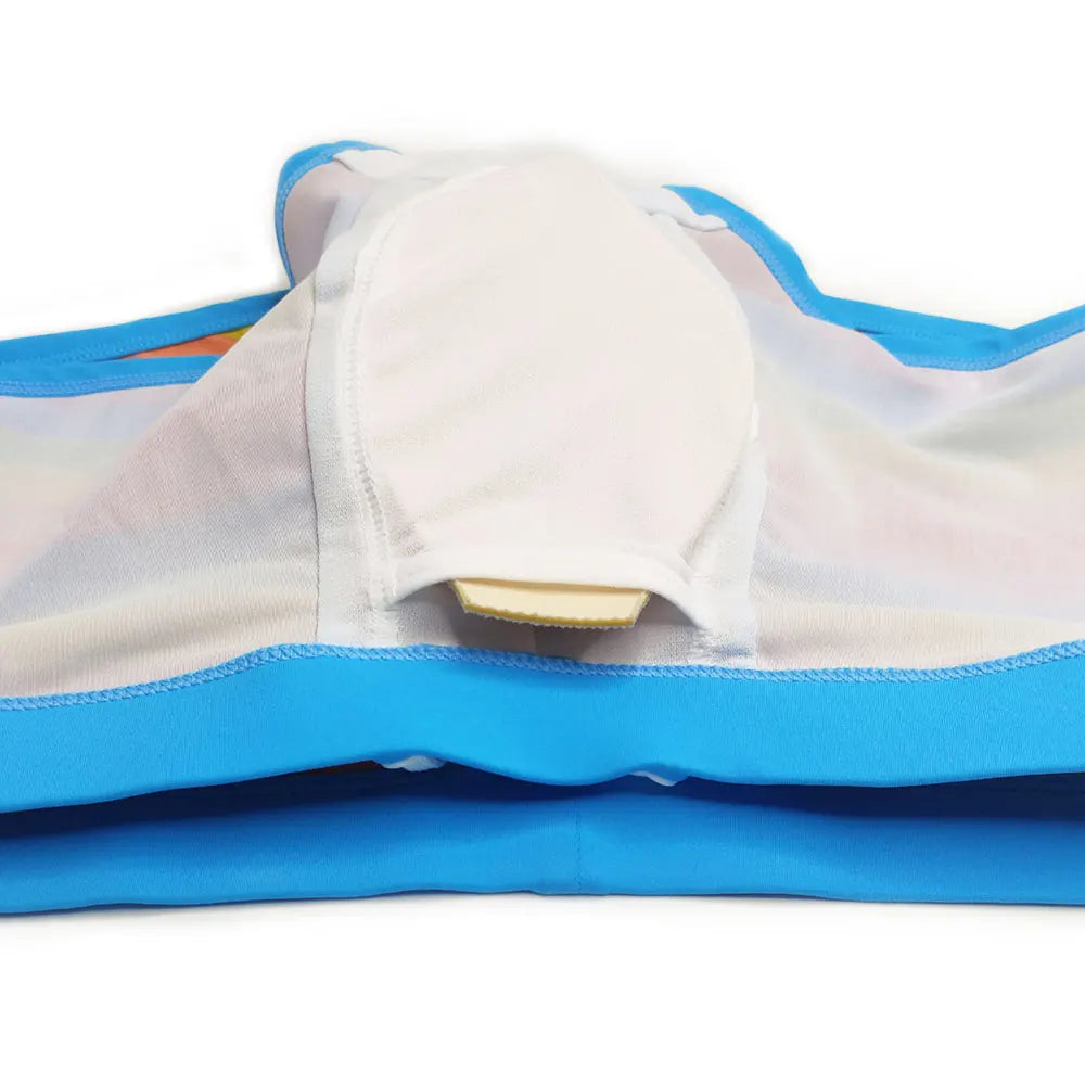 Hot Sexy Men Swimwear Summer Swimsuit Kids Surf Man Trunks Push-up Beach Low-Waist Pride Day Gay Swim Bathing-Pants surfing