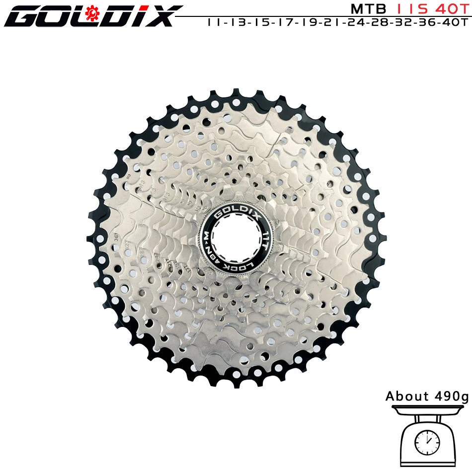 NEW MTB Cassette K7 8/9/10/11/12 Speed 36/40/42/46/50/52T SUNSHINE Bicycle Freewheel Bicycle Sprocket for Shimano/SRAM Bicycle Accessories Sports Supplies