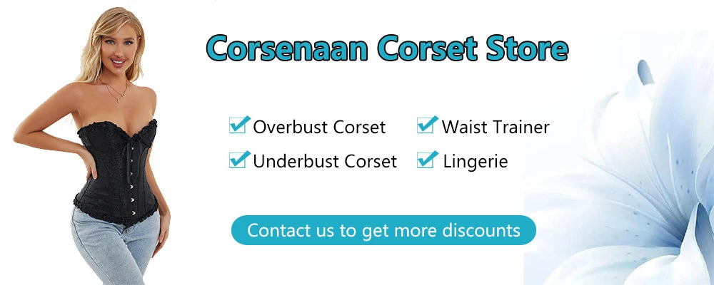 S-6XL High Quality Women Girls Steampunk Short Torso Under Bust Corset Hourglass Curve Waist Trainer Shaper Female Shapewear Ladies Body Slim Care Underwear Products