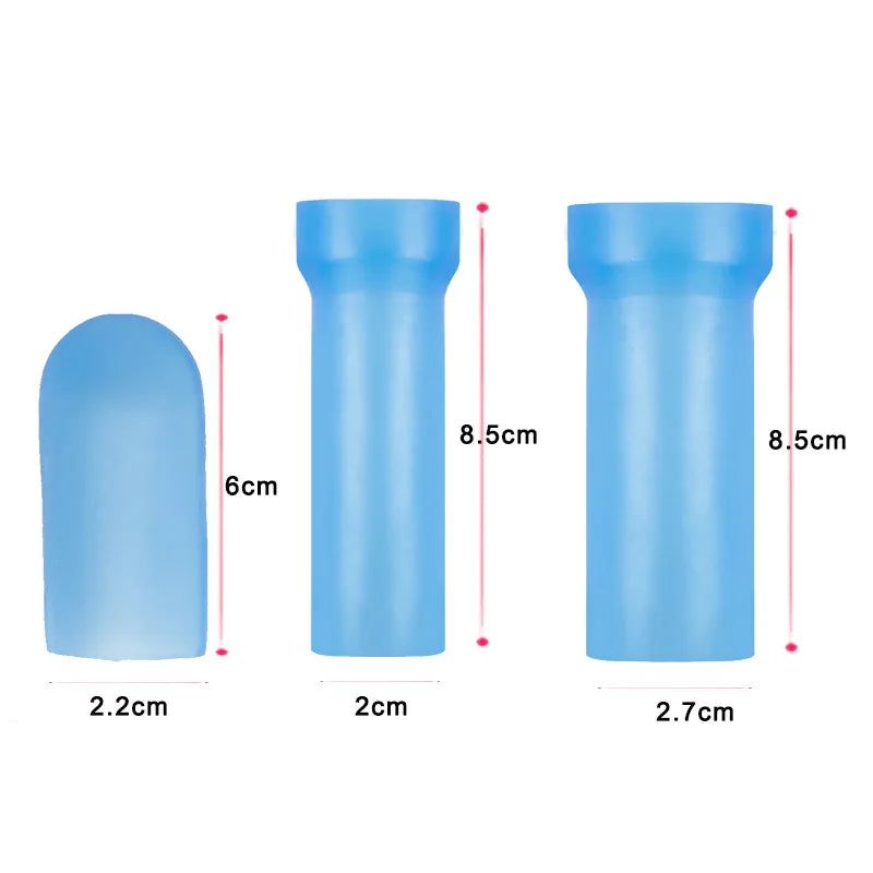 Adult Glans Protector Cap Replacement for Penis Pump Enlarger Extender Male Masturbators Silicone Sleeves Accessories Penile Enhancer