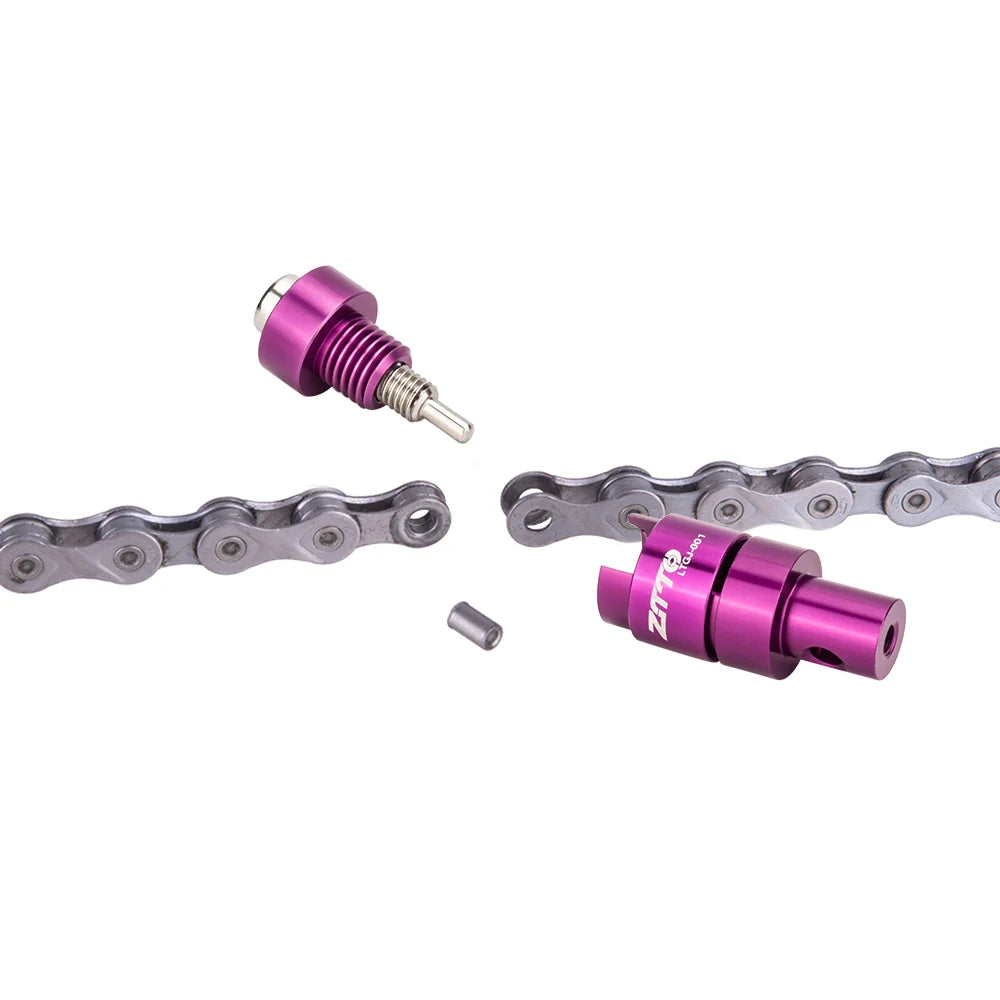 NEW Bicycle Chain Cutter Set Handle Bar End Hidden CNC Fast Repair Kit MTB Road Bike Chain Breaker Pin Remove Link Splitter Bicycle Parts Accessories Sports Supplies