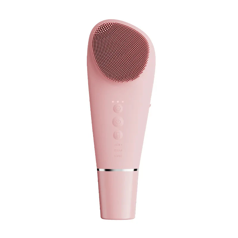 NEW Electric 7 in1 Silicone Blackhead Exfoliating Skin Tightening Massage Home Spa Face Cleaner Care Cleansing Face Brush Cleanser Women Skin Care Accessories Beauty Salon Devices