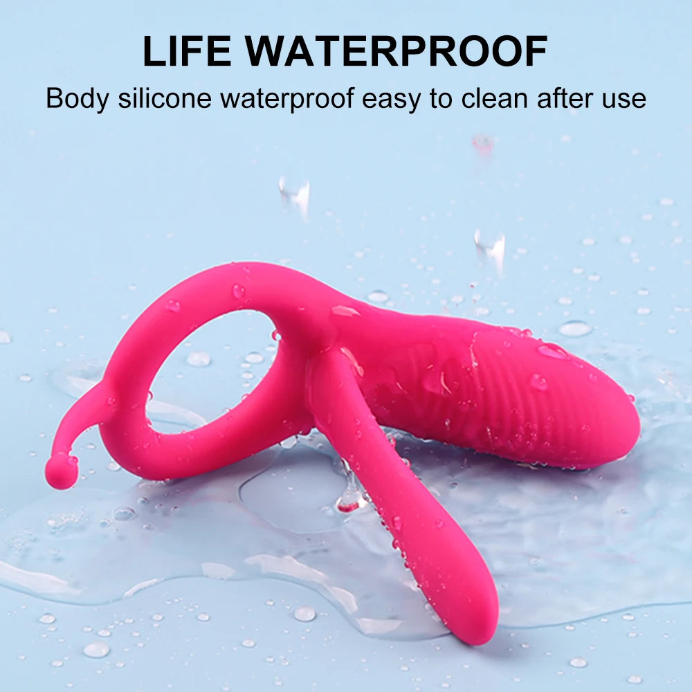 Adult Penis Sleeve Vibrator For Men Cockring Wireless Remote Penis Vibrating Ring Adult Sex Toys For Men Delay Ejaculation Penisring