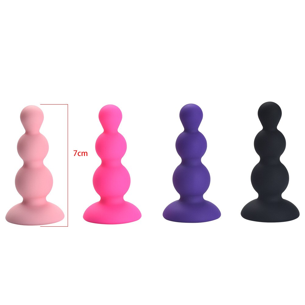 4 Colors Small Anal Plug Anus Expander Dildos Female Masturbator Massager Butt Plugs Gay 18+ G-Spot Stimulator Fetish BDSM Toys