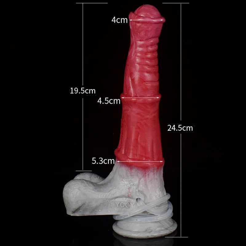 Water Spray Horse Penis Dildo Masturbator Masturbation Toy Cleaning Sex Products Special-Shaped Monster Anal Plug