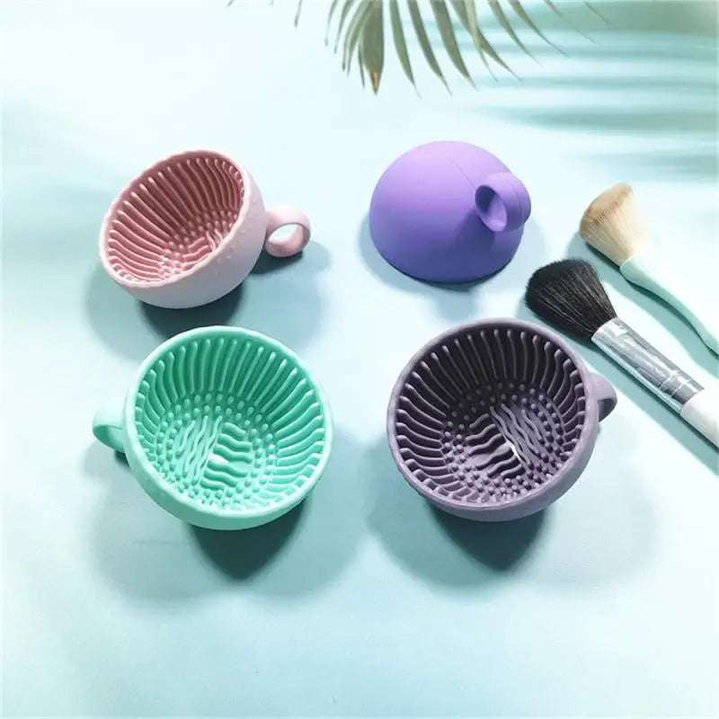 1/3PCS Silicone Washing Bowl Skin-friendly Easy To Carry Soft And Comfortable Quick Cleaning High Quality And Durable