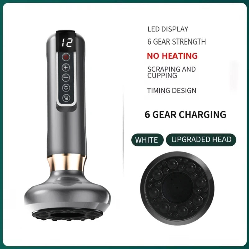NEW Korean Handheld Rechargeable Magnetic Cupping Massager Cellulite Fat Suction Machine for Body Sculpting Belly Cellulite Massage
