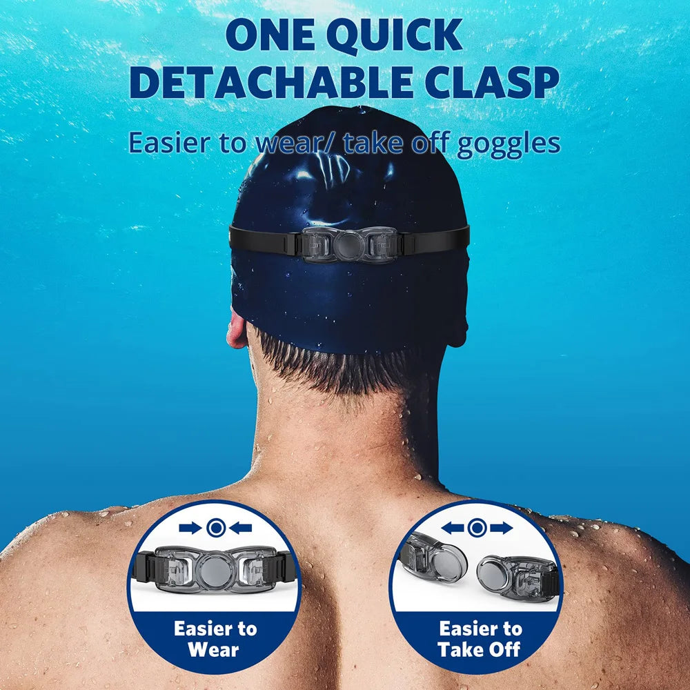 NEW Arrivals 10 Colors Swimming Goggles Professional Waterproof Swim Eyewear Glasses Anti-Fog 100% UV Protection No Leaking For Adult Men Women Youth Sports Supplies