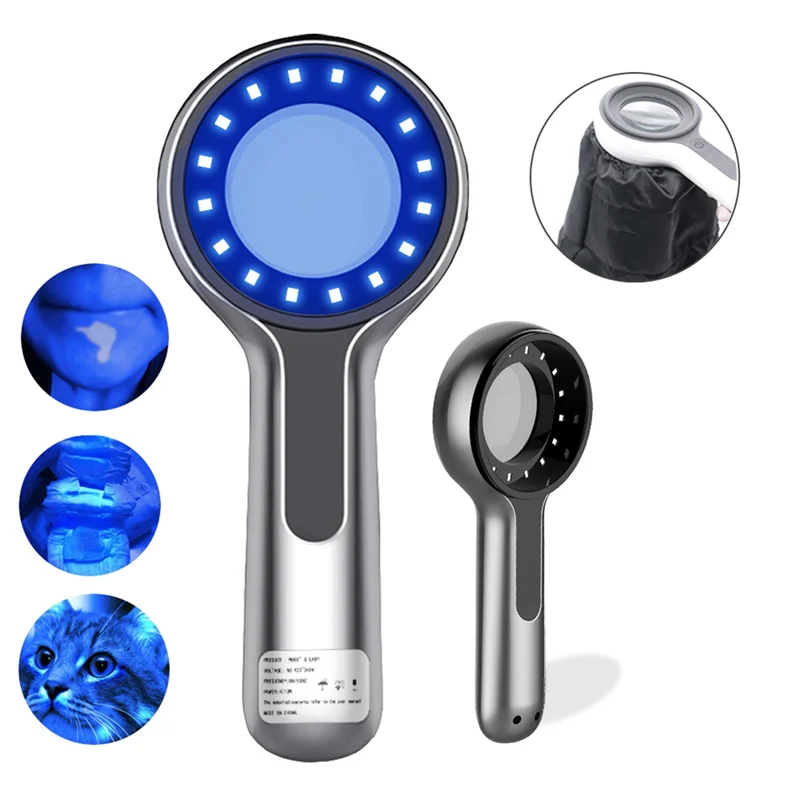 NEW AA20-Woods Lamp Skin Analyzer Skin UV Magnifying For Beauty Facial Full Body Testing Wood Lamp Light For Skin Care Analysis Testing