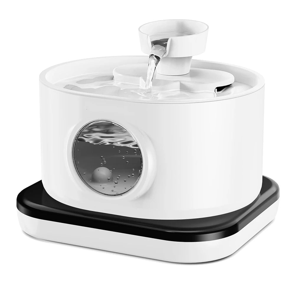 NEW Arrivals 3L Wireless Recharging Sensor Cat Water Drinking Fountain Battery Operated Automatic Pet Motion Sensor Dog Water Dispenser Bowl Pets Supplies