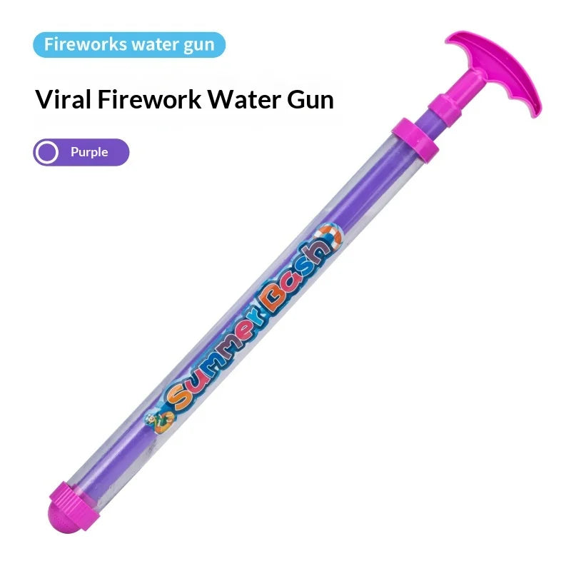 Viral Large Firework Water Gun 360° Sprinkler Pump Action Outdoor Beach Toy for Summer Holidays