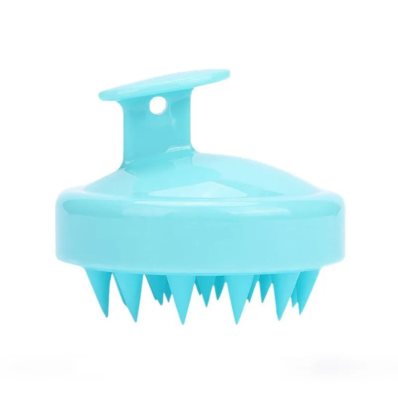 Portable Silicone Shampoo Brush Handheld Soft Scalp Massage Brush Silicone Shampoo Brush Hair Scalp Massager For Hair Growth
