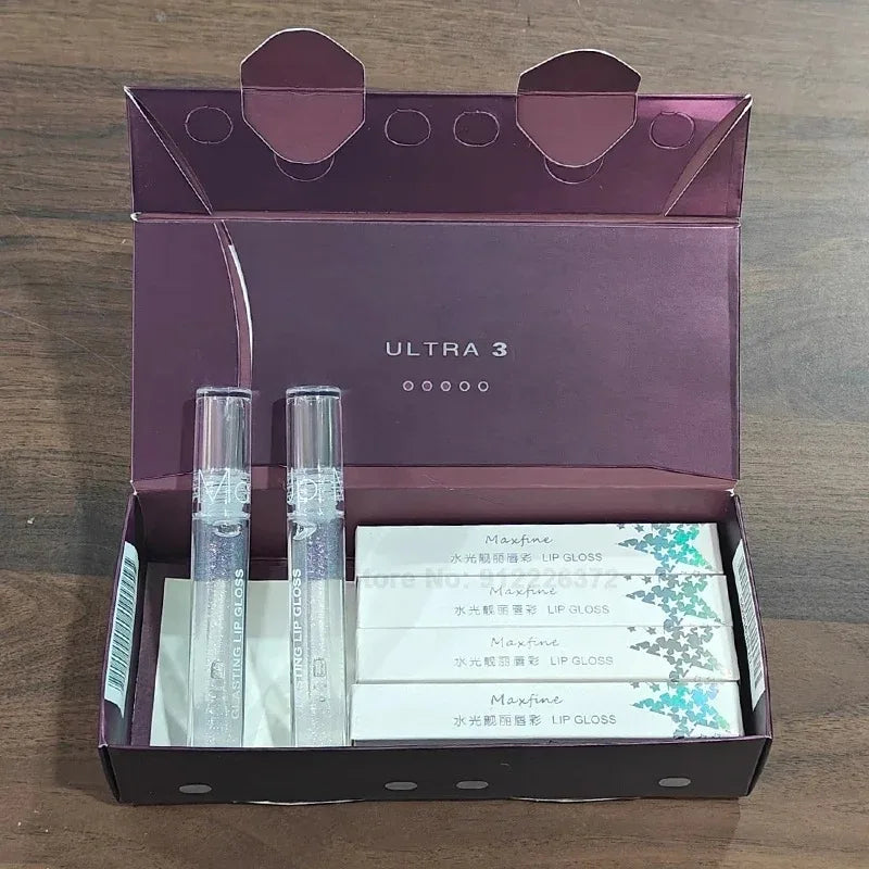Korean Hot 2Pcs/box High-Quality Lips Hyaluronic Acid Collagen Natural Lipstick for Lips Face Makeup Nourishing