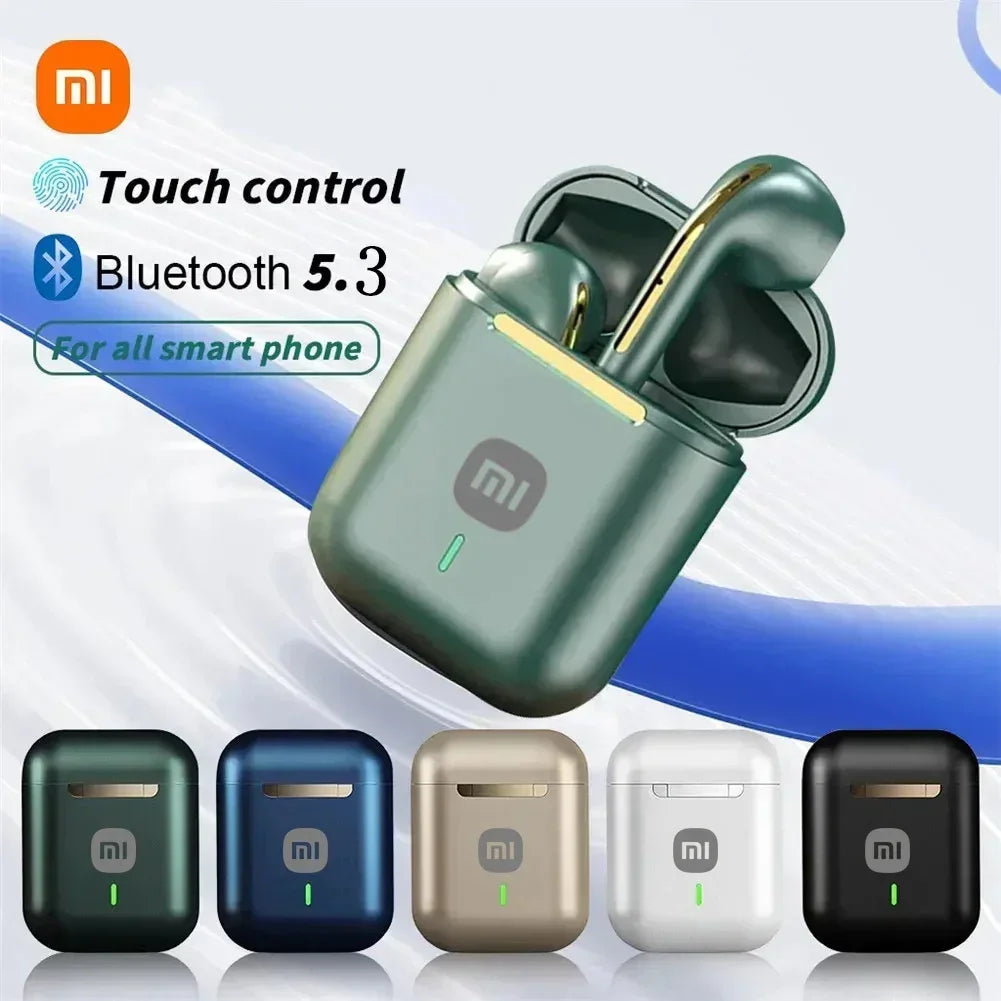 ORIGINAL XIAOMI J18 True Wireless Earphone Noise Cancelling Headphone HiFi Stereo Game With Microphone TWS In Ear Earbuds Waterproof Headset Sports Electronics Supplies