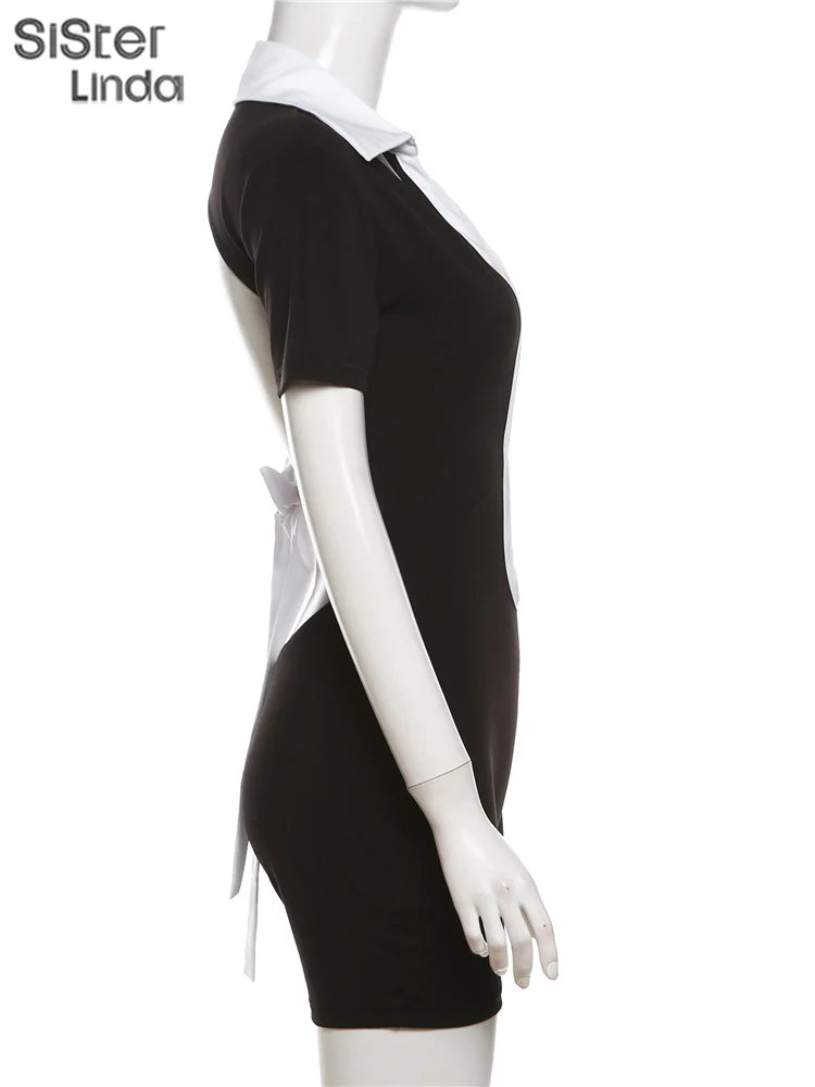 NEW!!!! Women's Sexy Low Cut Jumpsuit Shorts Popular In Spring/Summer Featuring Hollowed Out Decorations For One-Piece Clothes