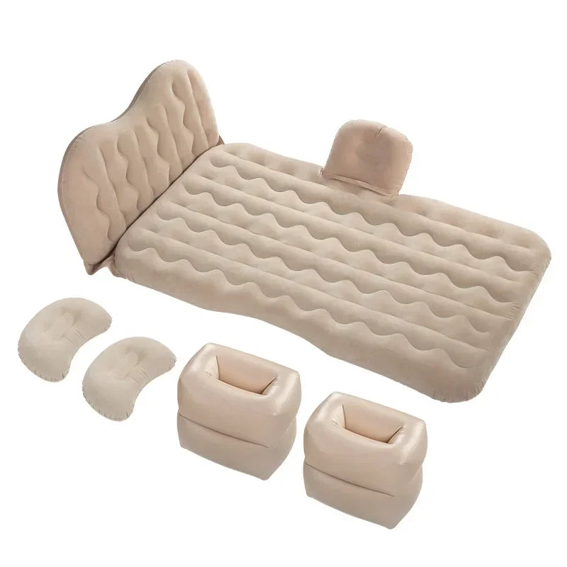 NEW Arrivals Outdoor Inflatable Furniture Car Back Seat Holiday Travel Mattress Thickened Portable Camping Bed Mat Home Living Sleeping Pad