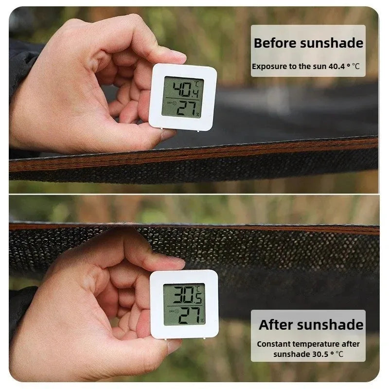 NEW Arrivals 4/6PCS Set Mini Digital Thermometer Hygrometer Indoor Temperature Electronic Monitor Hygrometer Outdoor Room Baby Living Room Home Smart Devices