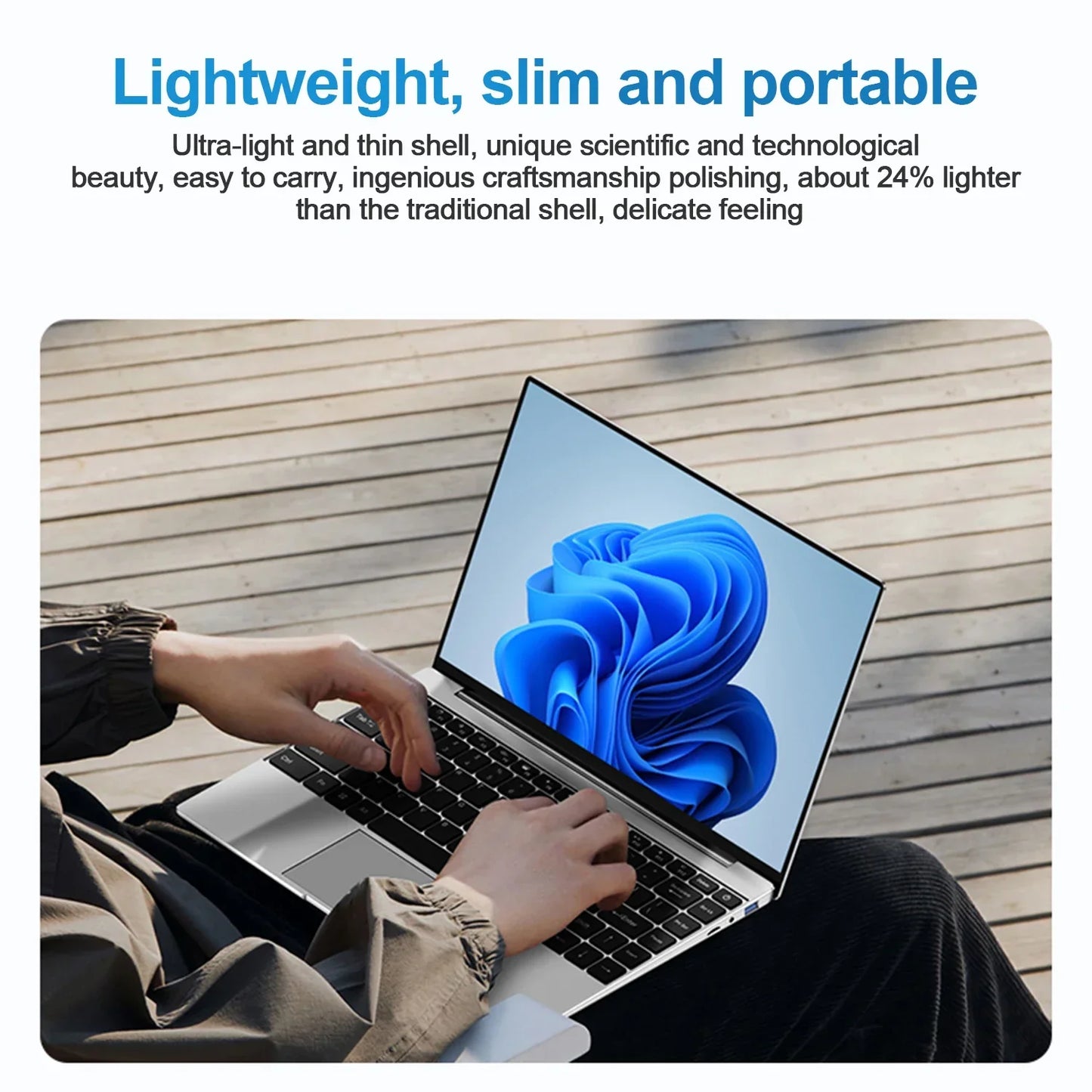 NEW Arrivals 14.1" Ultra Slim Laptop 16GB RAM 2TB SSD Intel N3700 Notebook Gamer 1920*1080 Display Office Study Computer PC Windows 11 Pro Laptops Computer Accessories Devices Supplies Electronics Products