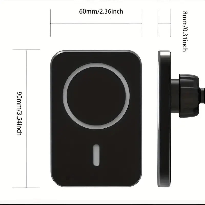 30W Fast Wireless Magnetic Car Charger For iPhone 15 14 13 12 Pro Max Mini Air Vent Phone Holder Mount Macsafe Charging Station