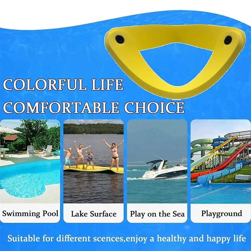 NEW Arrivals 3 in 1 Set Adult-Children's Water Chair, Floats Float-N-Fold Water Chair, 3in1 Foldable Non Inflatable Foam Floating, Folding Design Chair Home Swimming Pool Beach Water Chair