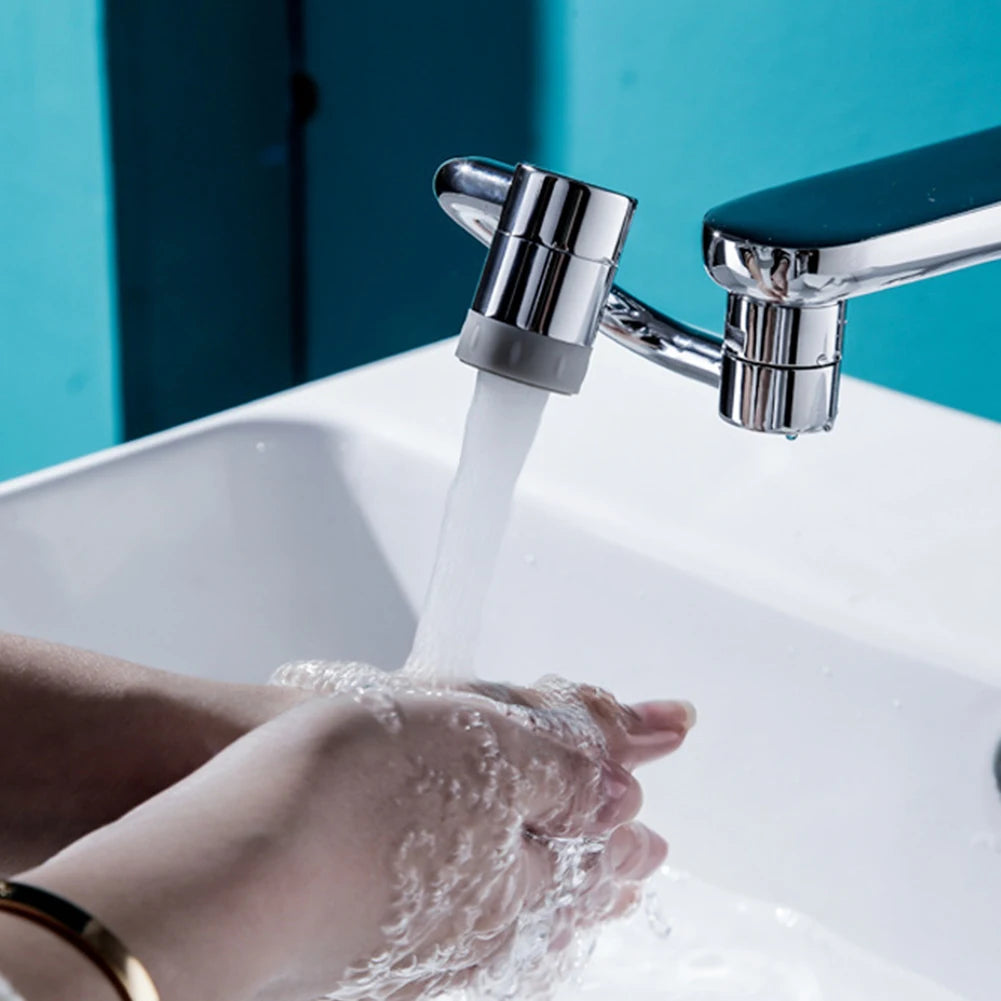 NEW Arrivals 1080 Rotating Rotatable Spray Attachment Filter Extension Kitchen Faucet Extend 2 Mode Splash Filter Extension Stainless Steel Faucet