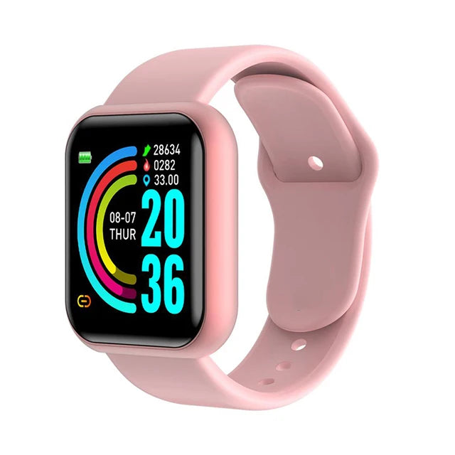 NEW Arrivals Smart Watch Women Waterproof Wrist Watches Men Smartwatch Electronic Clock Kids Fitness Tracker Watch For Xiaomi Huawei Bracelet