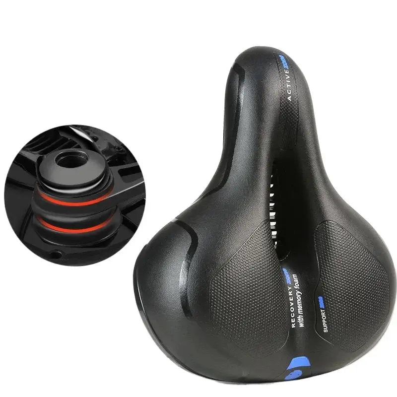 NEW Arrivals Hollow Breathable Bicycle Saddle Men Women MTB Road Bike Saddle Shock Absorbing Comfortable Big Butt Bike Seat Bicycles Accessories
