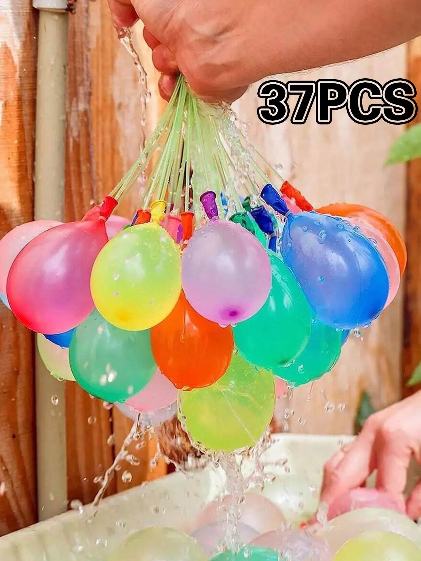 NEW Arrivals 555/999PCS Set Water Balloons Quick Fill Set, Summer Splash Fun Water Party Game, Family Outdoor Swimming Pool Water Balloons Water Bombs Summer Adults Children Games