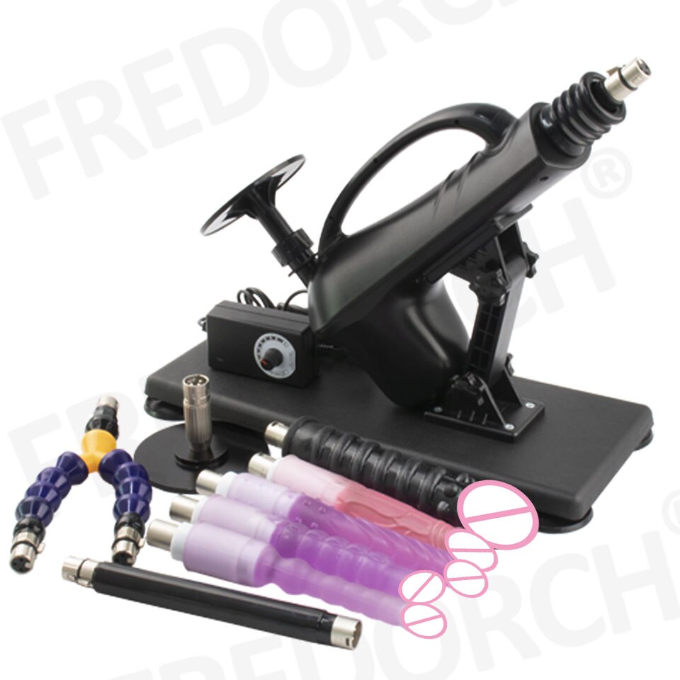 Fredorch New Automatic Sex Machine Sex Toys,Thrusting Machines for Men Women,Love Machine Device Gun with 3XLR dildo Attachments