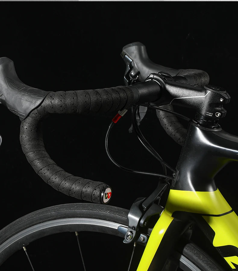 NEW Arrivals West Biking Handlebar Tape Anti-Slip Shock Straps Road Bike Handlebar Winding Straps Cycling Damping Bar Tape With 2 Bar Plug Bicycle Accessories