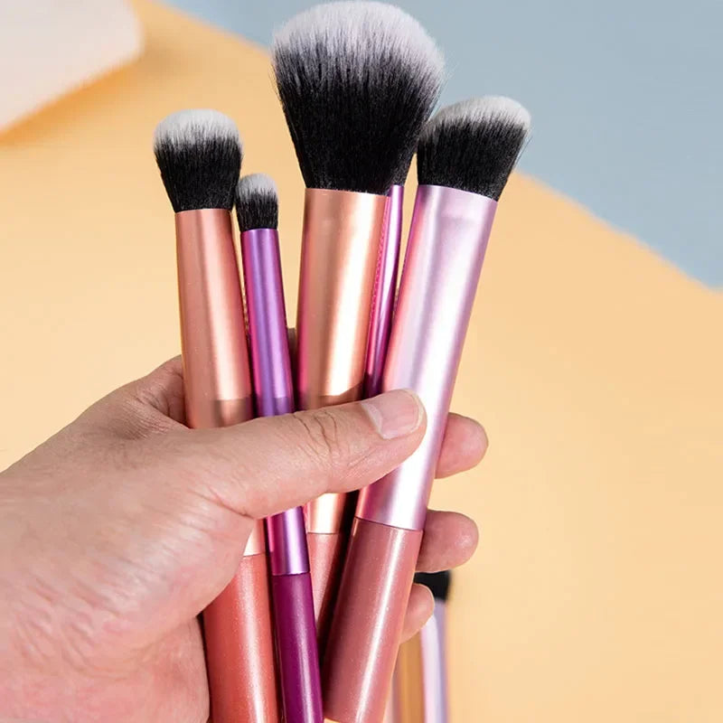 8PCS Makeup Brushes Set For Cosmetic Foundation Powder Blush Eyeshadow Kabuki Blending Make Up Brush Beauty Tool