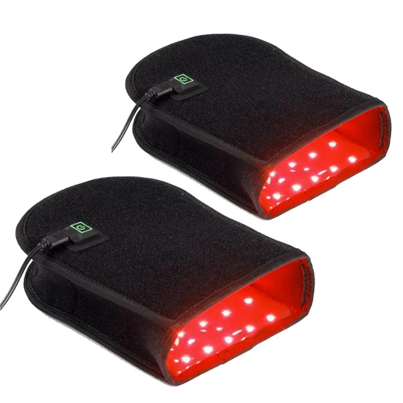 Red & Infrared Light Therapy Device For Hand Arthritis Fingers Pain Relief 660NM Red Light 850NM Near Infrared Mitten Glove